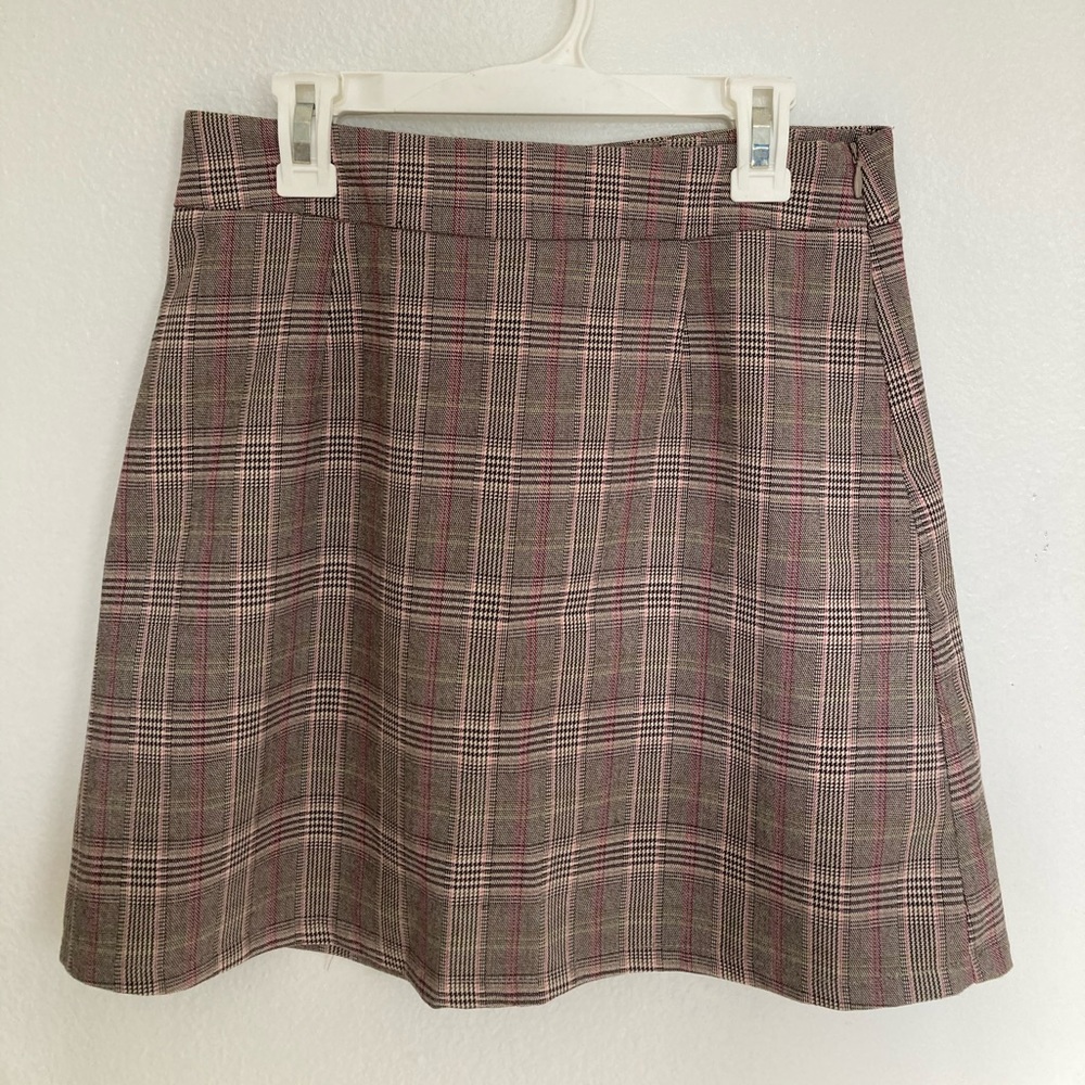 Forever 21 plaid mini skirt